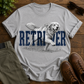 Golden Retriever Tee — Vintage Running Retriever Graphic T-Shirt