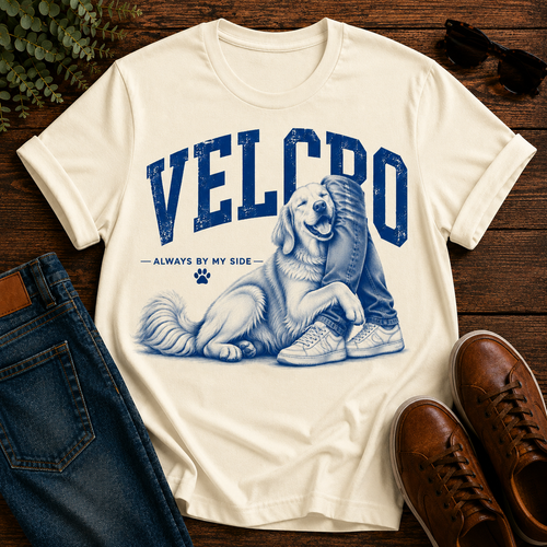 Always By My Side Golden Retriever Tee