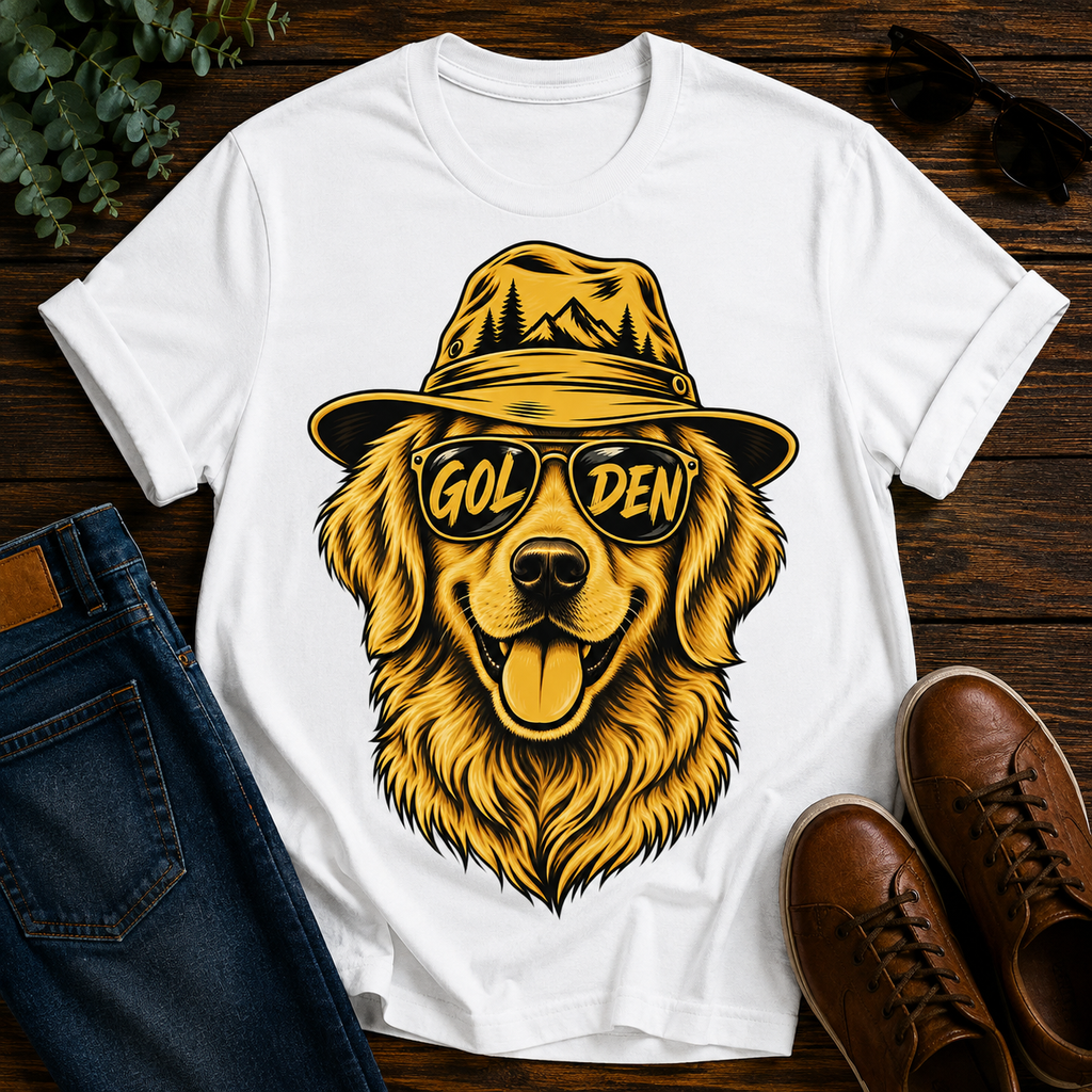 Golden Adventure Retriever Tee