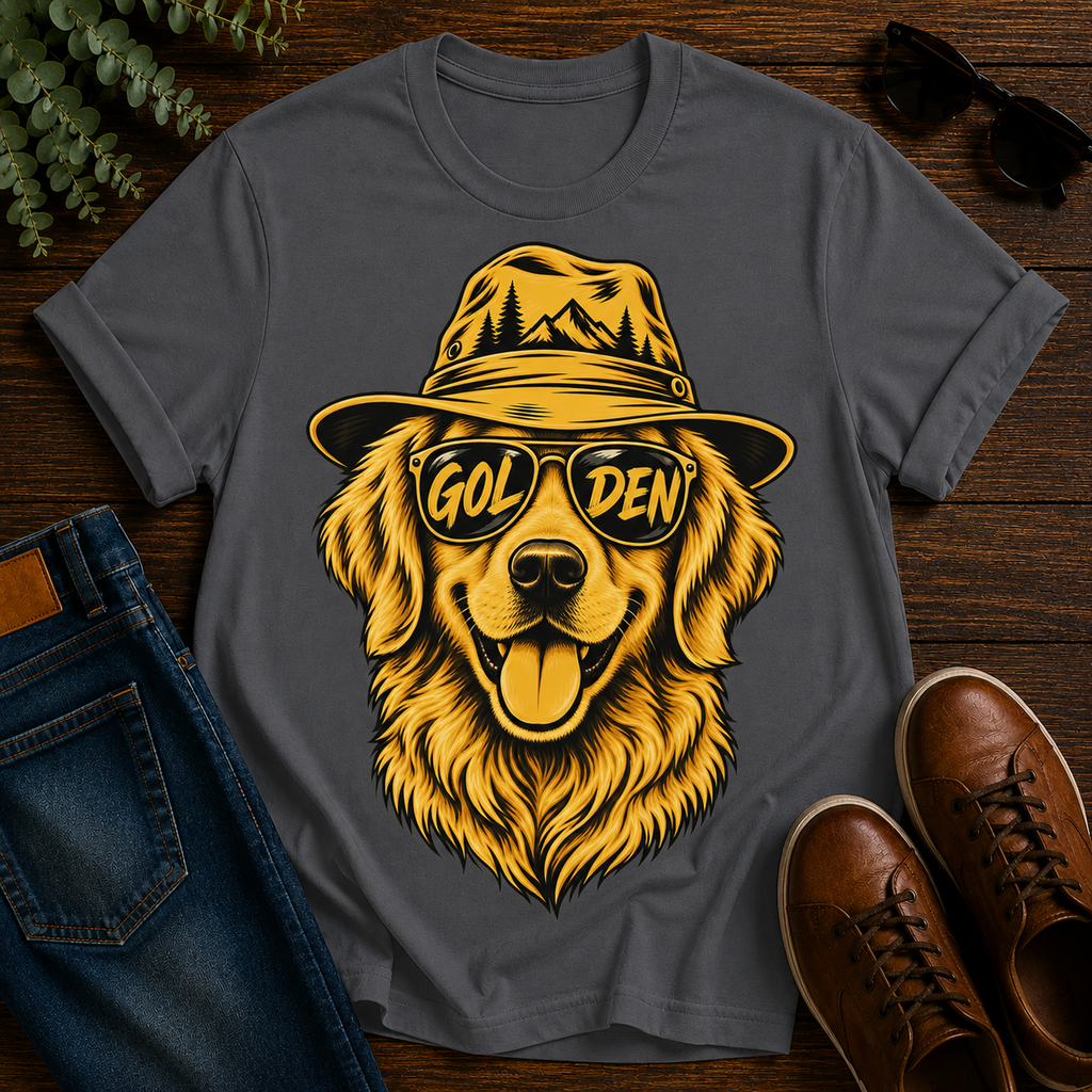 Golden Adventure Retriever Tee