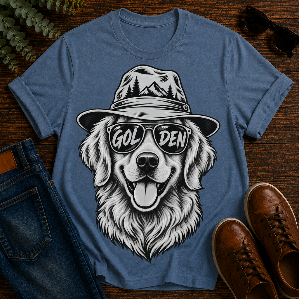 Golden Adventure Retriever Tee