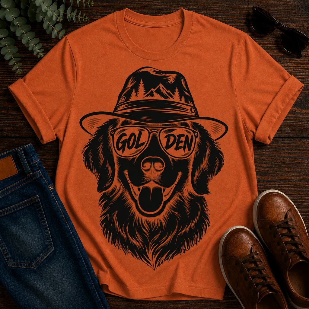 Golden Adventure Retriever Tee
