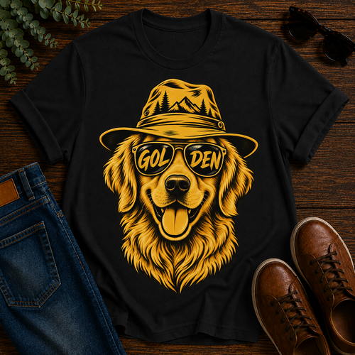 Golden Adventure Retriever Tee